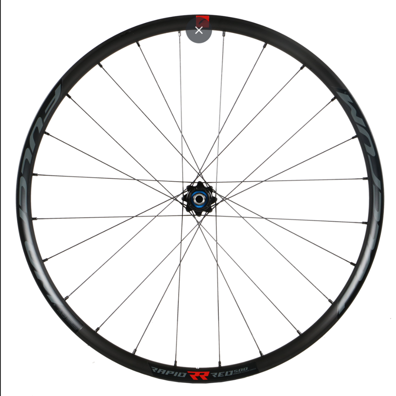 Fulcrum Rapid Red 500 DB 2WF Gravel Wheelset Micro spline-1