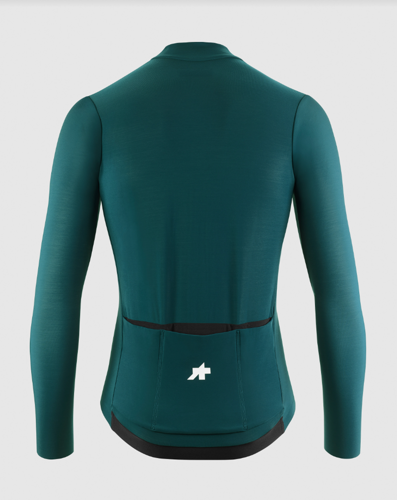 ASSOS MILLE GT MENS 2/3 SPRING FALL JERSEY DEEP PETROL-1