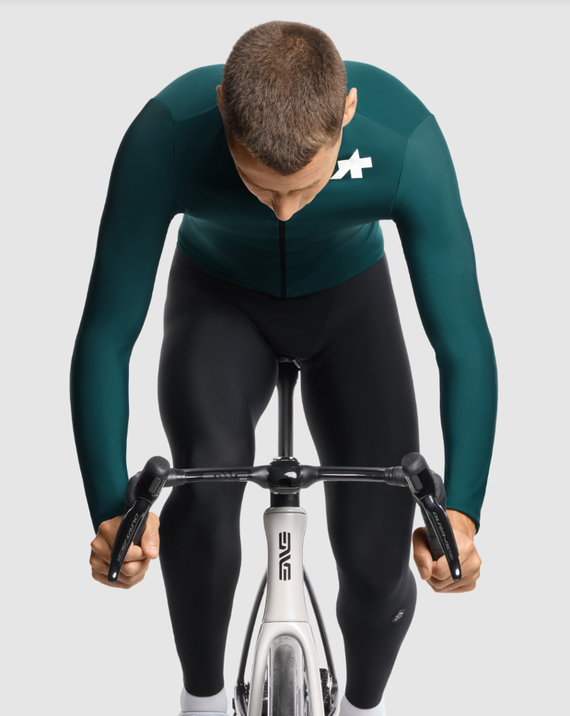ASSOS MILLE GT MENS 2/3 SPRING FALL JERSEY DEEP PETROL-3