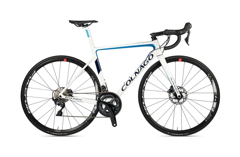 Colnago 2021 V3 Disc Ultegra Mech 52S White/Blue