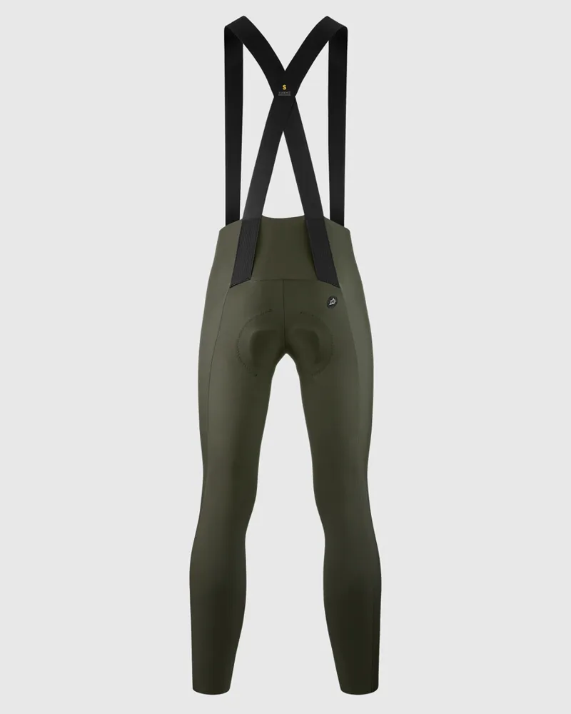Assos Mille GT Spring Fall 2/3 bib tights S11 Deep Green-1