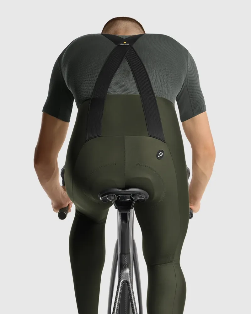 Assos Mille GT Spring Fall 2/3 bib tights S11 Deep Green-6