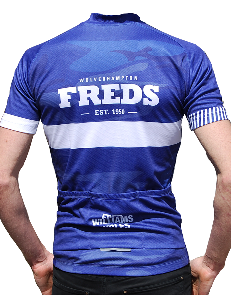 Freds Blue Short Sleeve Jersey-1