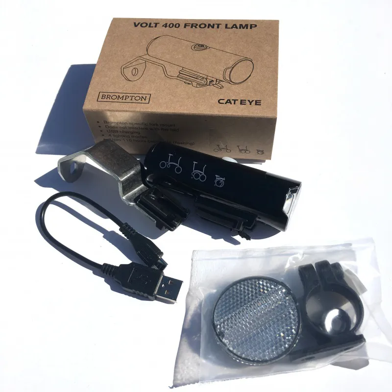 Brompton cateye volt hotsell 400 front light