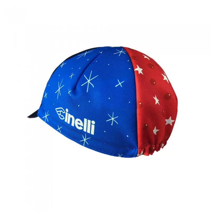 Cinelli Sergio Mora Cosmic Riders Cap in Blue-2