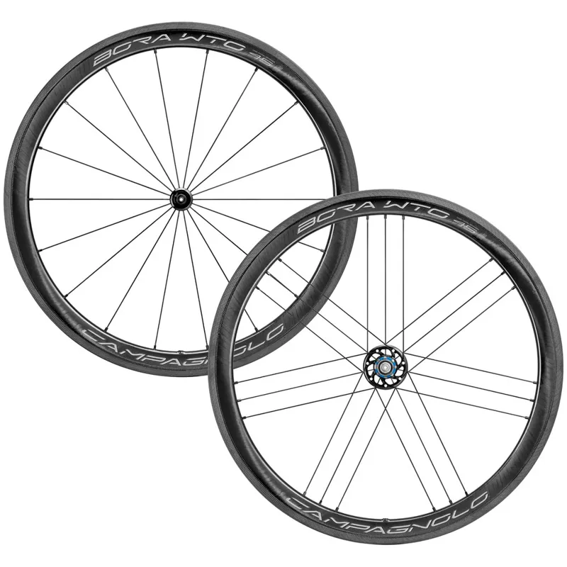 Bora WTO 45 2-Way Tubeless Clincher Wheels Label