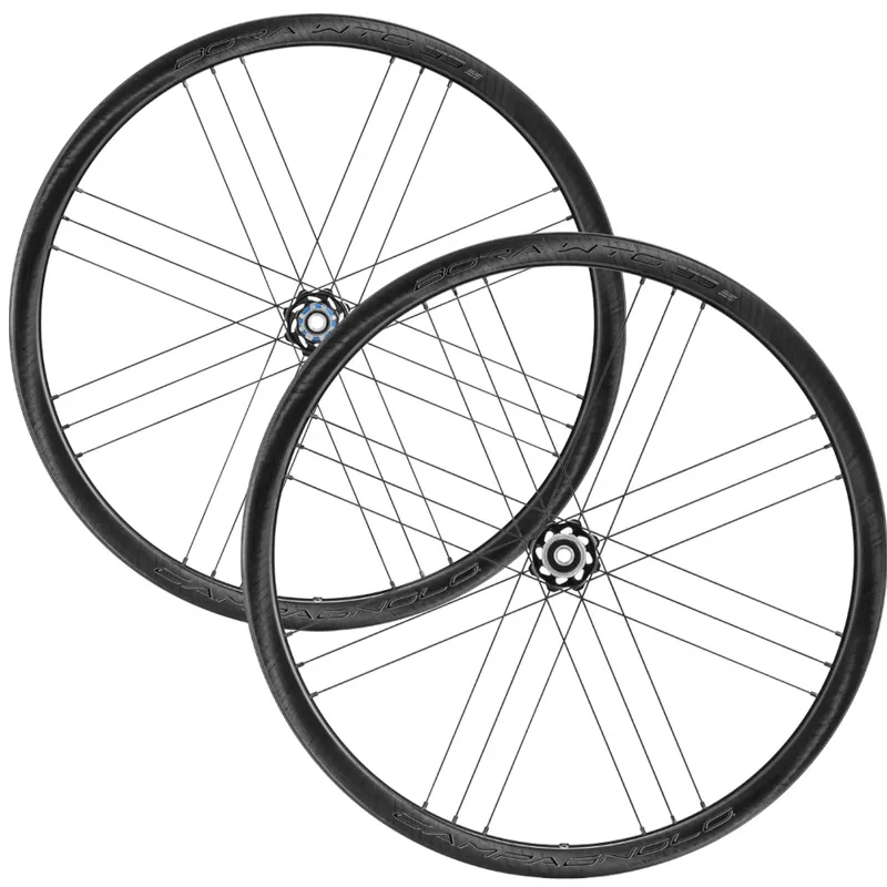 Bora WTO 33 Disc 2-Way Tubeless Dark Label Clincher Wheels Black