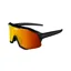 Koo Demos Matt Black Frame Red Mirror Lenses Uni