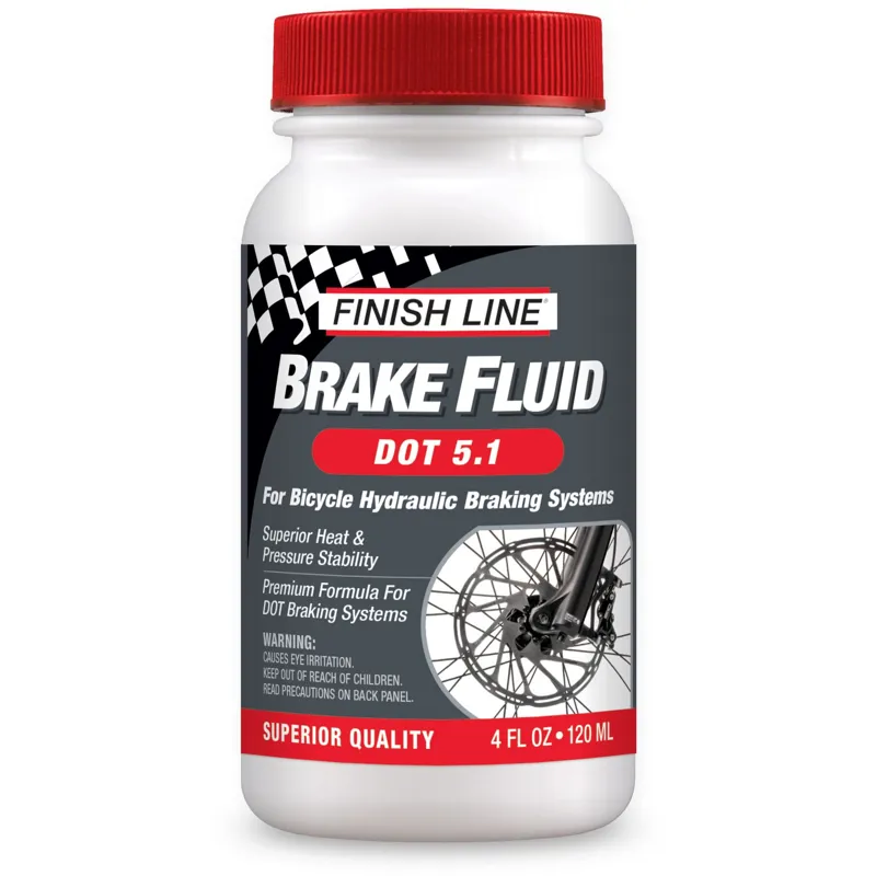 Finish Line DOT 5.1 4oz Brake Fluids in White