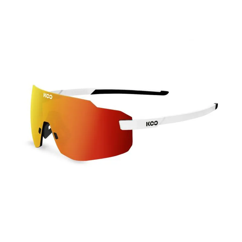 Koo Supernova White Frame Red Mirror Lenses Uni
