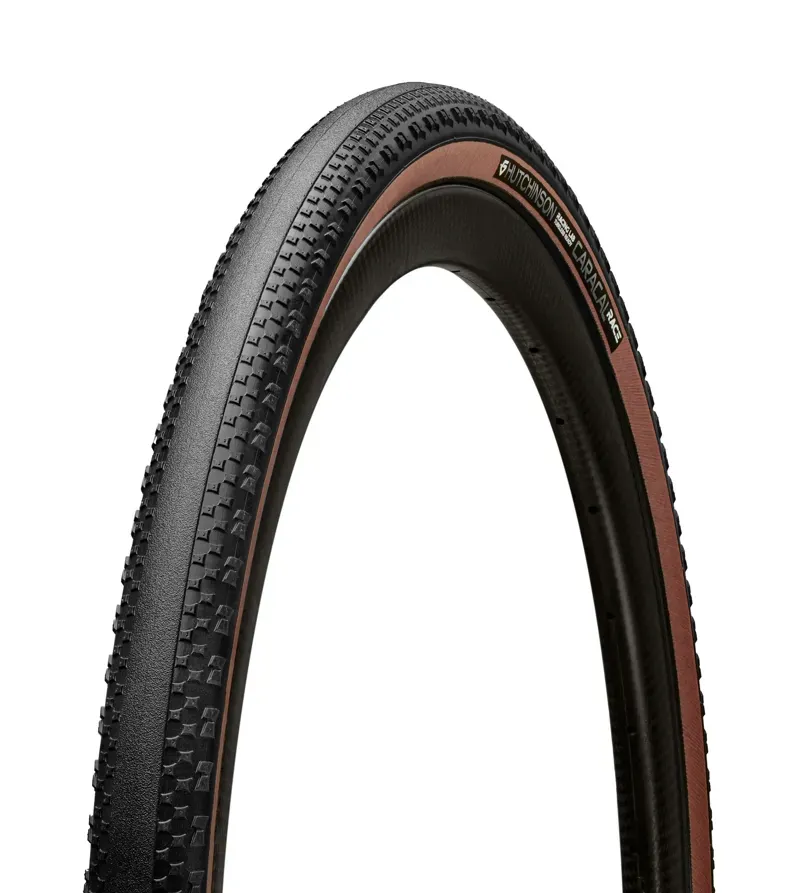 Hutchinson Caracal Race Gravel Tyre Tan Wall 700 x 40 tubeless ready