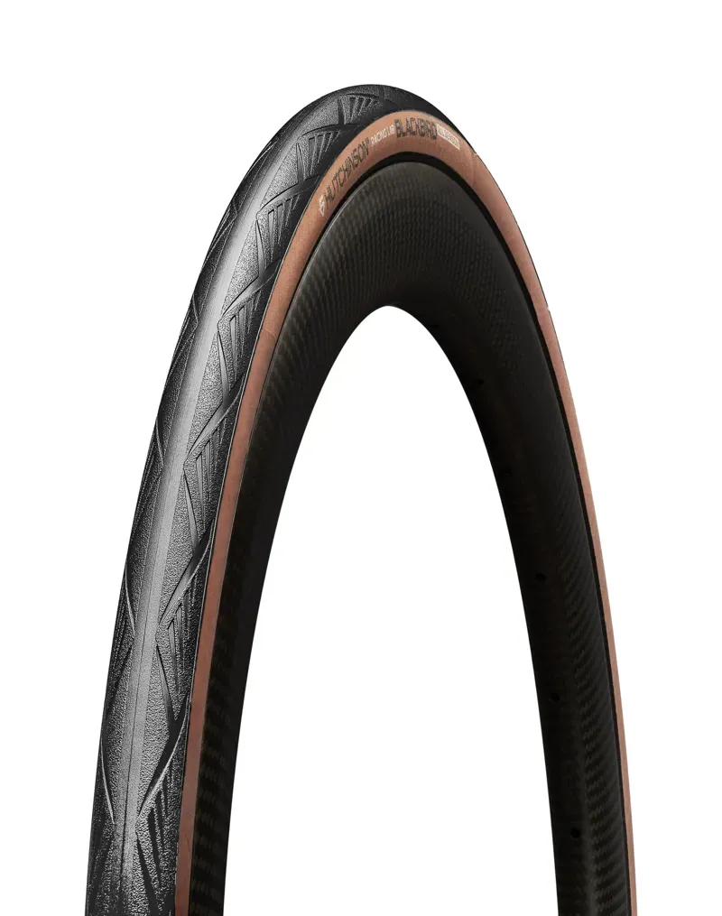 Hutchinson Blackbird All Season Hookless Road Tyre Tan Wall 700 x