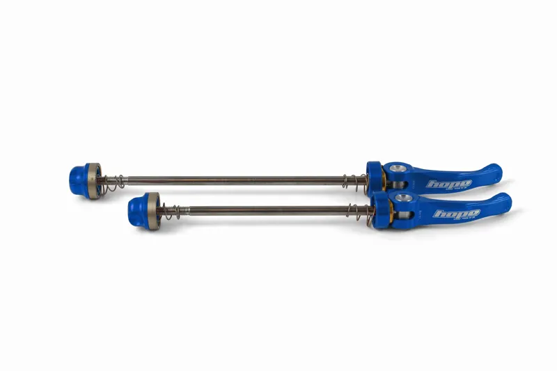 Hope Quick Release 130mm Skewer Pair in Blue
