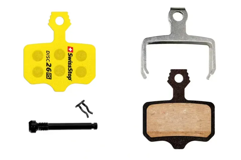 Swissstop Disc 26 RS MTB Disc Brake Pads in Yellow