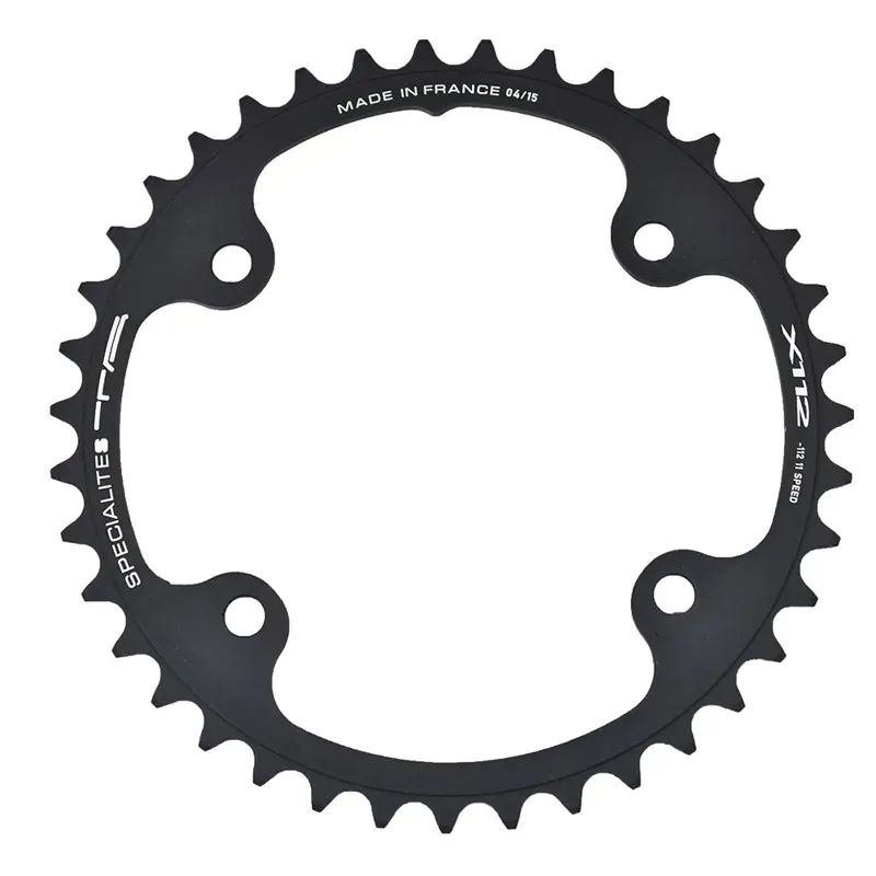 TA 112/145-pcd 4-arm Campagnolo Chainrings in Grey-1