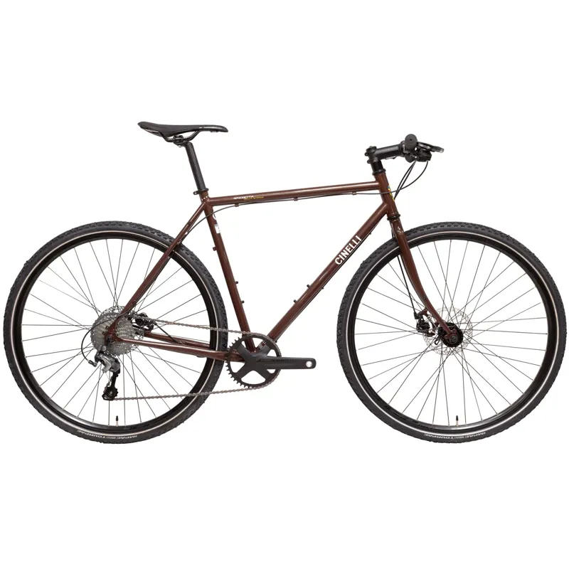 Cinelli Gazzetta Della Strada Tiagra 1x10 Flat Bar Bike in Brown
